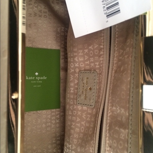 NWT Kate Spade Ostrich Leather Satchel Bag. 👜🛍 - Picture 4 of 8